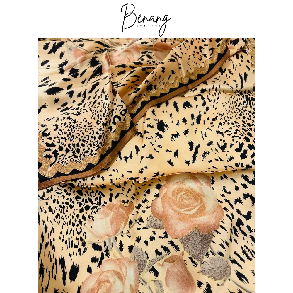 leopard-rose-silk-scarf-code-77s-110x55cm