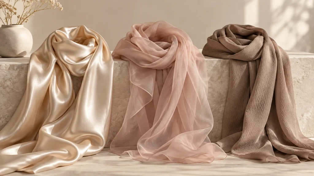 Silk vs Chiffon vs Crepe How to Tell the Difference