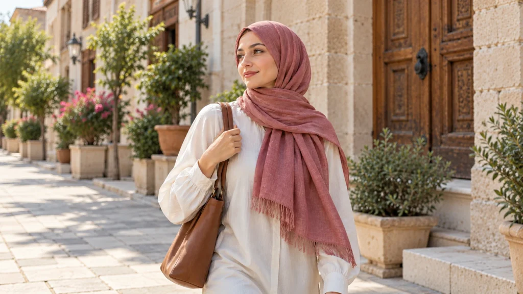 5 Ways to Tie a Turkish Shawl